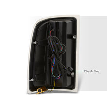 Load image into Gallery viewer, GMC Sierra 1500 2007-2013 / 2500HD 3500HD 2007-2014 LED Bar Tail Lights Black Housing Clear Len Red Tube (Excluding OEM LED & Dually Models)