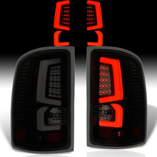 Load image into Gallery viewer, GMC Sierra 1500 2007-2013 / 2500HD 3500HD 2007-2014 LED Bar Tail Lights Black Housing Smoke Len White Tube (Excluding OEM LED & Dually Models)
