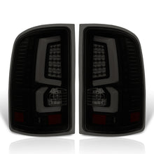 Load image into Gallery viewer, GMC Sierra 1500 2007-2013 / 2500HD 3500HD 2007-2014 LED Bar Tail Lights Black Housing Smoke Len White Tube (Excluding OEM LED & Dually Models)
