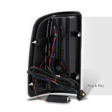 Load image into Gallery viewer, GMC Sierra 1500 2007-2013 / 2500HD 3500HD 2007-2014 LED Bar Tail Lights Red Housing Clear Len White Tube (Excluding OEM LED & Dually Models)