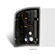 Load image into Gallery viewer, GMC Sierra 1500 2500HD 3500HD 2014-2018 LED Bar Tail Lights Black Housing Smoke Len White Tube (Excluding OEM LED & Dually Models)