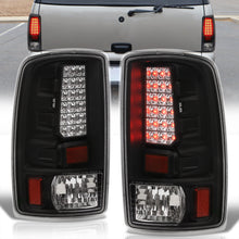 Load image into Gallery viewer, Chevrolet Suburban Tahoe 2000-2006 / GMC Yukon XL 2000-2006 / Yukon Denali 2001-2006 LED Tail Lights Black Housing Clear Len (Excluding Barn Door Trunks)