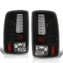 Load image into Gallery viewer, Chevrolet Suburban Tahoe 2000-2006 / GMC Yukon XL 2000-2006 / Yukon Denali 2001-2006 LED Tail Lights Black Housing Clear Len (Excluding Barn Door Trunks)