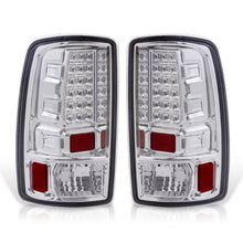 Load image into Gallery viewer, Chevrolet Suburban Tahoe 2000-2006 / GMC Yukon XL 2000-2006 / Yukon Denali 2001-2006 LED Tail Lights Chrome Housing Clear Len (Excluding Barn Door Trunks)
