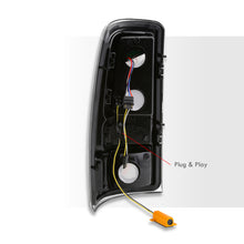 Load image into Gallery viewer, Chevrolet Suburban Tahoe 2000-2006 / GMC Yukon XL 2000-2006 / Yukon Denali 2001-2006 LED Tail Lights Chrome Housing Clear Len (Excluding Barn Door Trunks)