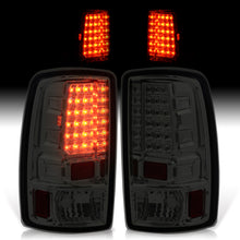 Load image into Gallery viewer, Chevrolet Suburban Tahoe 2000-2006 / GMC Yukon XL 2000-2006 / Yukon Denali 2001-2006 LED Tail Lights Chrome Housing Smoke Len (Excluding Barn Door Trunks)