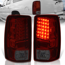 Load image into Gallery viewer, Chevrolet Suburban Tahoe 2000-2006 / GMC Yukon XL 2000-2006 / Yukon Denali 2001-2006 LED Tail Lights Chrome Housing Red Smoke Len (Excluding Barn Door Trunks)