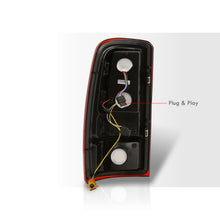 Load image into Gallery viewer, Chevrolet Suburban Tahoe 2000-2006 / GMC Yukon XL 2000-2006 / Yukon Denali 2001-2006 LED Bar Tail Lights Chrome Housing Red Len White Tube (Excluding Barn Door Trunks)