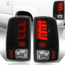 Load image into Gallery viewer, Chevrolet Suburban Tahoe 2000-2006 / GMC Yukon XL 2000-2006 / Yukon Denali 2001-2006 LED Bar Tail Lights Black Housing Clear Len Red Tube (Excluding Barn Door Trunks)