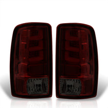 Load image into Gallery viewer, Chevrolet Suburban Tahoe 2000-2006 / GMC Yukon XL 2000-2006 / Yukon Denali 2001-2006 LED Bar Tail Lights Chrome Housing Red Smoke Len White Tube (Excluding Barn Door Trunks)