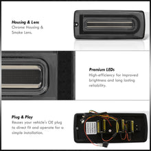 Load image into Gallery viewer, Mercedes Benz G-Class W463 G500 G550 G55 G63 1990-2018 Sequential LED Tail Lights Chrome Housing Smoke Len (Version 2 - W463 Style)