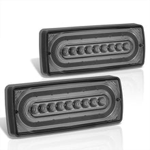 Load image into Gallery viewer, Mercedes Benz G-Class W463 G500 G550 G55 G63 1990-2018 Sequential LED Tail Lights Chrome Housing Smoke Len