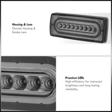 Load image into Gallery viewer, Mercedes Benz G-Class W463 G500 G550 G55 G63 1990-2018 Sequential LED Tail Lights Chrome Housing Smoke Len