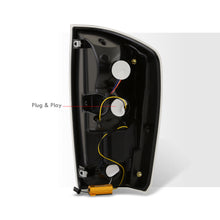 Load image into Gallery viewer, Toyota Tacoma 2016-2023 Sequential LED Bar Tail Lights Chrome Housing Clear Len White Tube (Version 2)