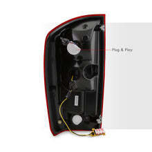 Load image into Gallery viewer, Toyota Tacoma 2016-2023 LED Bar Tail Lights Chrome Housing Red Len White Tube