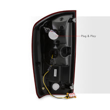 Load image into Gallery viewer, Toyota Tacoma 2016-2023 LED Bar Tail Lights Chrome Housing Red Smoke Len White Tube