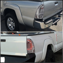 Load image into Gallery viewer, Toyota Tacoma 2005-2015 LED Tail Lights Chrome Housing Clear Len