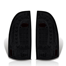Load image into Gallery viewer, Toyota Tacoma 2005-2015 LED Tail Lights Chrome Housing Smoke Len