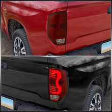 Load image into Gallery viewer, Toyota Tundra 2014-2021 LED Bar Tail Lights Chrome Housing Red Len White Tube
