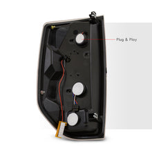 Load image into Gallery viewer, Toyota Tundra 2014-2021 LED Bar Tail Lights Red Housing Clear Len White Tube