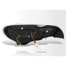 Load image into Gallery viewer, Toyota 86 FRS 2012-2020 / Subaru BRZ 2012-2020 Sequential LED Bar Tail Lights Black Housing Clear Len Red Tube (Version 2)