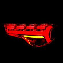 Load image into Gallery viewer, Toyota 86 FRS 2012-2020 / Subaru BRZ 2012-2020 Sequential LED Bar Tail Lights Chrome Housing Red Len White Tube (Version 2)