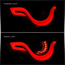 Load image into Gallery viewer, Toyota 86 FRS 2012-2020 / Subaru BRZ 2012-2020 Sequential LED Bar Tail Lights Chrome Housing Clear Len White Tube