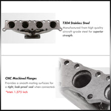 Load image into Gallery viewer, Audi A4 1996-2004 / TT 1998-2007 / Volkswagen Passat 1998-2005 / Golf GTI 1999-2005 / Jetta 1999-2005 1.8T T3 Stainless Steel Turbo Manifold