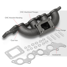 Load image into Gallery viewer, Ford Focus 2.3L 2003-2007 / Mazda 3 2.0L 2.3L 2004-2006 Cast Iron Turbo Manifold