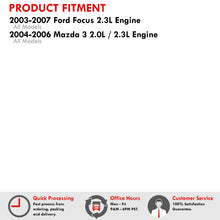 Load image into Gallery viewer, Ford Focus 2.3L 2003-2007 / Mazda 3 2.0L 2.3L 2004-2006 Cast Iron Turbo Manifold