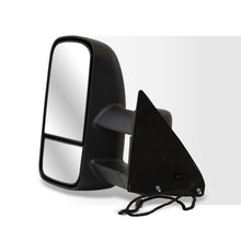 Load image into Gallery viewer, Chevrolet C/K 1500 2500 3500 1988-1998 / Tahoe 1995-1999 / GMC Yukon 1992-1999 / Suburban 1992-1999 Telescopic Extendable Power Towing Mirrors Black