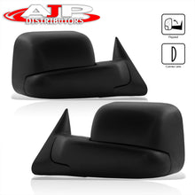 Load image into Gallery viewer, Dodge Ram 1500 1994-2001 / 2500 3500 1994-2002 Extended Flip Up Manual Towing Mirrors Black