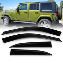 Load image into Gallery viewer, Jeep Wrangler JK 2007-2017 4 Door Tape On Window Visors