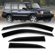 Load image into Gallery viewer, Jeep Commander 2006-2010 4 Door Tape On Window Visors