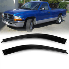 Load image into Gallery viewer, Dodge Dakota 1997-2004 Regular Cab 2 Door Tape On Window Visors
