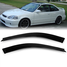 Load image into Gallery viewer, Honda Civic 1996-2000 2 Door Tape On Window Visors