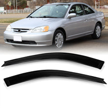 Load image into Gallery viewer, Honda Civic 2001-2005 2 Door Tape On Window Visors
