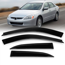 Load image into Gallery viewer, Honda Accord 2003-2007 4 Door Tape On Window Visors