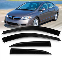 Load image into Gallery viewer, Honda Civic 2006-2011 4 Door Tape On Window Visors