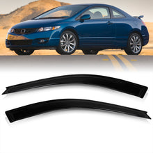 Load image into Gallery viewer, Honda Civic 2006-2011 2 Door Tape On Window Visors