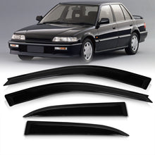 Load image into Gallery viewer, Honda Civic 1988-1991 4 Door Tape On Window Visors