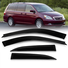 Load image into Gallery viewer, Honda Odyssey 2005-2007 4 Door Tape On Window Visors