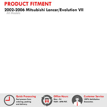 Load image into Gallery viewer, Mitsubishi Lancer 2002-2006 4 Door Tape On Window Visors