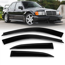 Load image into Gallery viewer, Mercedez Benz W201 1982-1993 4 Door Tape On Window Visors