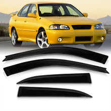 Load image into Gallery viewer, NIssan Sentra 2000-2006 4 Door Tape On Window Visors