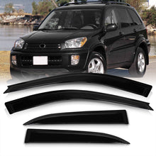 Load image into Gallery viewer, Toyota RAV4 2001-2005 4 Door Tape On Window Visors