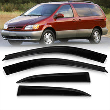 Load image into Gallery viewer, Toyota Sienna 1998-2003 4 Door Tape On Window Visors