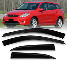 Load image into Gallery viewer, Toyota Matrix 2003-2008 4 Door Tape On Window Visors