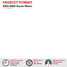 Load image into Gallery viewer, Toyota Matrix 2003-2008 4 Door Tape On Window Visors