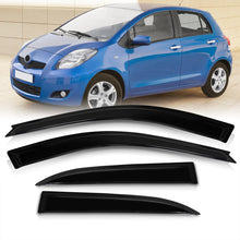Load image into Gallery viewer, Toyota Yaris Hatchback 2006-2011 4 Door Tape On Window Visors
